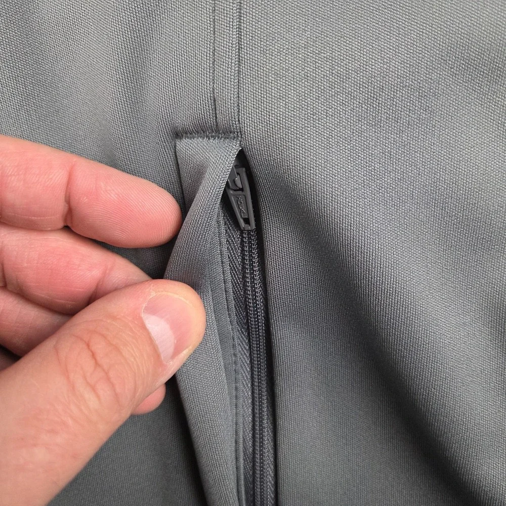 Under Armour Jacket Mens L Gray Full Zip Softshell Coors Light Beer‎ Logo